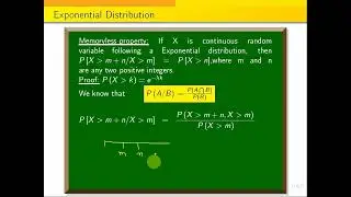 #memoryless, #forgetfullnessproperty || Memoryless property of Exponential distribution