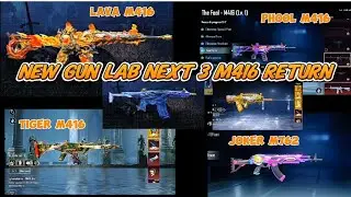 🤩 NEW GUN LAB NEXT 3 M416 RETURN 🥳