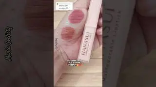 YES INI SPILL TIPIS2 DULU YA🥰 DITUNGGU REVIEW LENGKAPNYA  @MariaSoelisty❤ #hanasui #mattelipstick