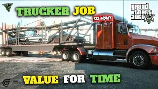 💰 Easiest Way to Make MONEY in Grand RP! | Trucker Job Explained 🚛
