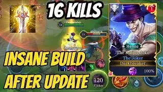 THE BEST JOKER BUILD FOR NEW PATCH | AoV | 傳說對決 | RoV | Li&ecirc;n Qu&acirc;n Mobile | 펜타스톰