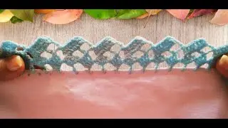 PUNTILLA NUM 548 PARA SERVILLETAS PEQUEÑAS O DE RECUERDO#crochet #parati #arte #tejidos #tutorial