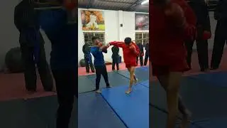 #Wushu sanda training#