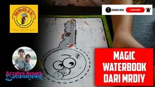 Magic Water Book dari #MRDIY #AlwaysLowPrices