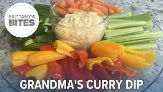 Brittany's Bites: Grandma's Curry Dip