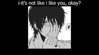 tsundere boyfriend confesses &hearts;