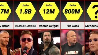 Comparison:Top 50 Richest Wrestlers In The World