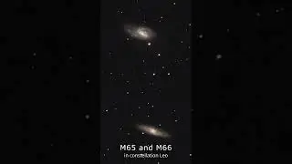 The galaxies M65/M66  #astronomy