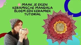 🌸 Maak Je Eigen Keramische Mandala Bloem