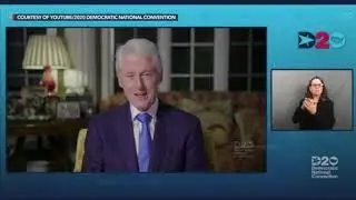 Bill Clinton speaks at the 2020 Democratic National Convention