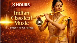 🎵 Indian Classical Flute Music &ndash; 3 Hours of Peace, Focus & Inner Calm | Relaxing Bansuri
