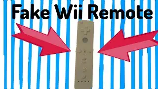 Fake Wii Remote And Nunchuck ⚠️⚠️⚠️
