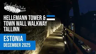 Climbing Hellemann Tower and walking Tallinn's old town wall