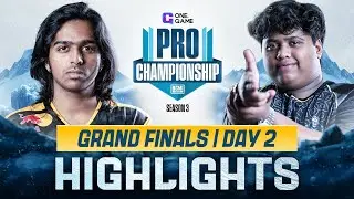 OneGame Pro Championship | Season 3 | Grand Finals Highlights | Day 2 | #iqoosoul #godlike