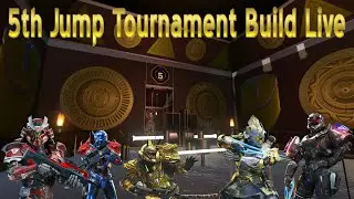 5th Jump Tournament Forge Map Build Live🔴[3] - Tweaking & Testing