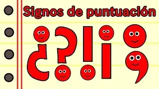 Signos de puntuaci&oacute;n para ni&ntilde;os  Video de Peques Aprenden Jugando