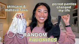 RANDOM FAVORITES / Skincare, Makeup&hellip; Period Panties? | Christine Le