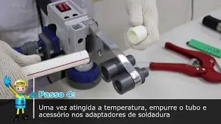 Eletrosoldadura com conjunto b&aacute;sic