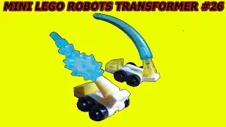 Lego Robot Mini Biến H&igrave;nh Cực Dễ #26 |Lego Robot Mini Transformer Easy #26 |Linakid TV