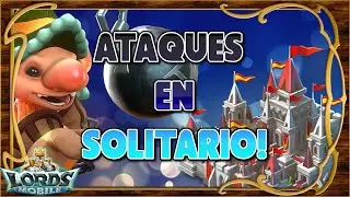 🛡️ Ataques en solitario vs castillos de alto poder! Camino a 1.5B de kills! - Lords Mobile ES