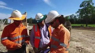 Bored Piling with Polymer - Pacific Highway, Woolgoolga