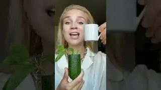 Cucumber Coffee🥒☕#cucumber #coffee #latte  #asmr #shorts