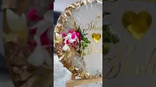 Customized text mini frame.. #toutubeshort #diy #customization #resinphotoframe