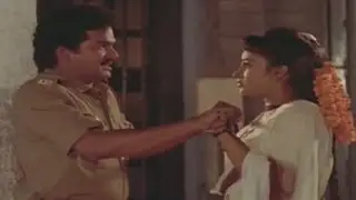 Iddaru Pellala Muddula Police || Rajendra Prasad Arresting Poojitha Comedy Scene