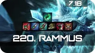 Rammus Jungle vs Gragas Season 7 s7 Patch 7.18 2017 Gameplay Guide Build Normals