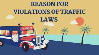 REASONS FOR VIOLATIONS OF TRAFFIC LAWS