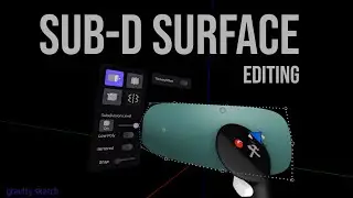 GravitySketch Subdivision surface editing