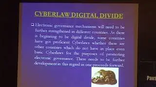 Cyberlaw & Digital Divide - Pavan Duggal, Cyber Law Expert, Supreme Court Advocate