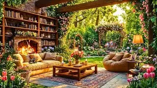 Spring Serenity & Jazz &ndash; Relaxing Jazz & Bossa Nova with Gentle Birdsong for a Dreamy Floral Escape