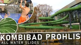 Neues Kombibad Prohlis 2022 - Alle Wasserrutschen und Attraktionen | Impressionen