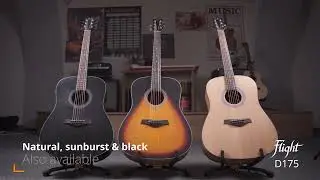 Acoustic Guitar Flight D-175