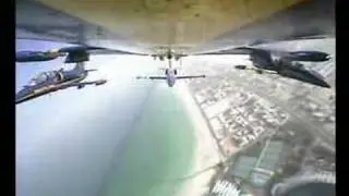 Breitling jet team over Dubai