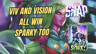 viv and vision all win sparky too // Marvel Snap
