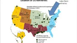 Crude Oil Movement in the Great Lakes Basin