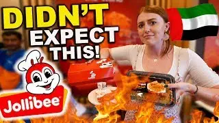 British Couple Trying FILIPINO JOLLIBEE in Dubai, Huge Taste Test!