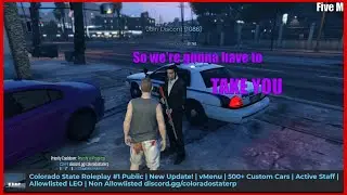 HOW IT FEELS TO BE A BYSTANDER IN GTA RP | Five M Colorado State 