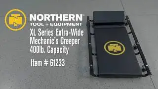 Northern Tool + Equipment XL Series Extra-Wide Mechanic's Creeper  400-Lb. Capacity 44in.L x 25in.W