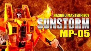Hasbro MP-05 Sunstorm Masterpiece Seeker Transformers robot figure review