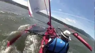 The Gorge at Hood River, High-Wind Tandem Island Sailing
