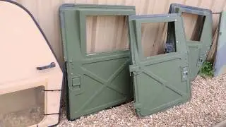 Assorted Humvee Trim Pieces 13 count