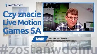 Live Motion Games SA, Michał Kaczmarek &ndash; Prezes Zarządu, #377 ZE SP&Oacute;ŁEK