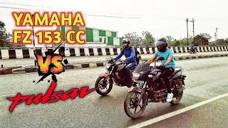 YAMAHA FZ 153 V 1.0 VS PULSER 150 NEON BS4 DRAG RACE
