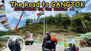 Gangtok on Ns200 : Where the Road Meets the Sky@soumoulifestyle