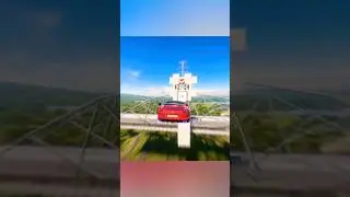 Insane stunts 🔥 Ferrari 599XX EVO smashing it #shorts