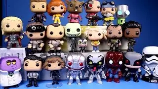 My Funko Pop Vinyl Figure Collection 2016 21 Figures Unboxing Hunting Haul Review Gotham Video