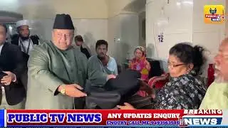 Janab Mir Zulfeqar Ali Sahab Charminar MLA  distributed blankets and food to the patients